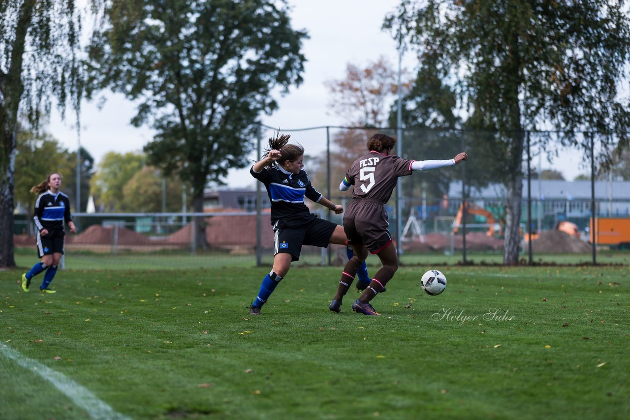 Bild 297 - B-Juniorinnen Hamburger SV - FC St.Pauli : Ergebnis: 1:2